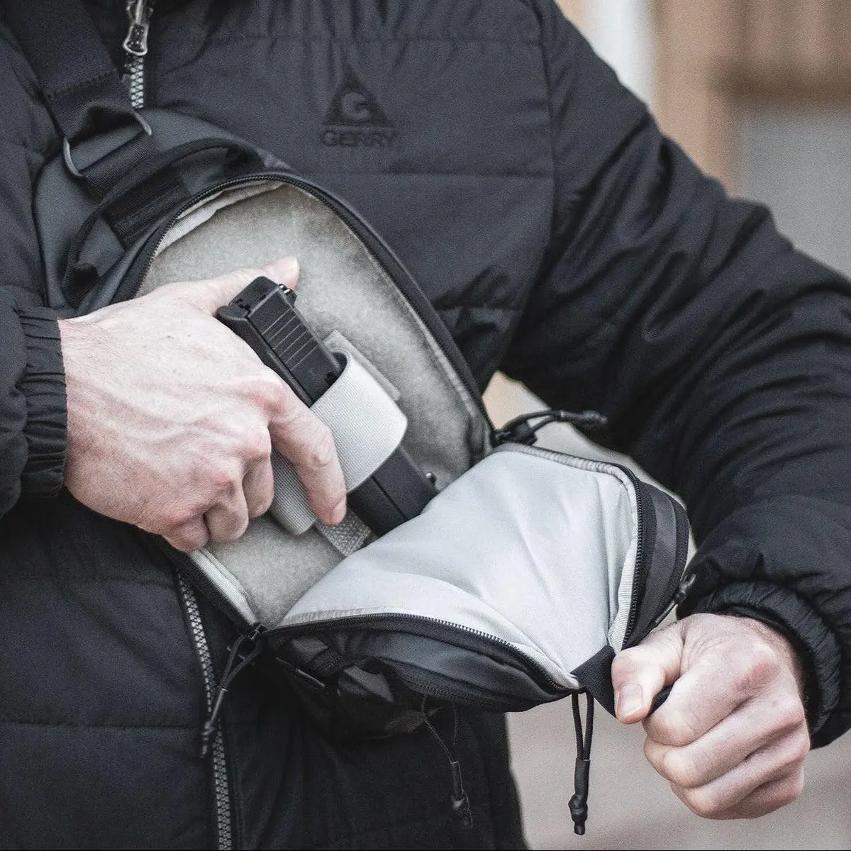 Sentinel Concealed Carry Sling Pack 1
