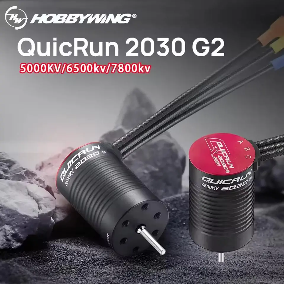 Hobbywing Quicrun 2030Sl G2 Brushless Sensorless Motor (5000Kv/6500Kv/7800Kv) For 1/18 Rc 1