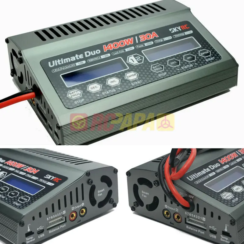 Skyrc Ultimate Duo 1400W 30A Balance Charger Discharger 1
