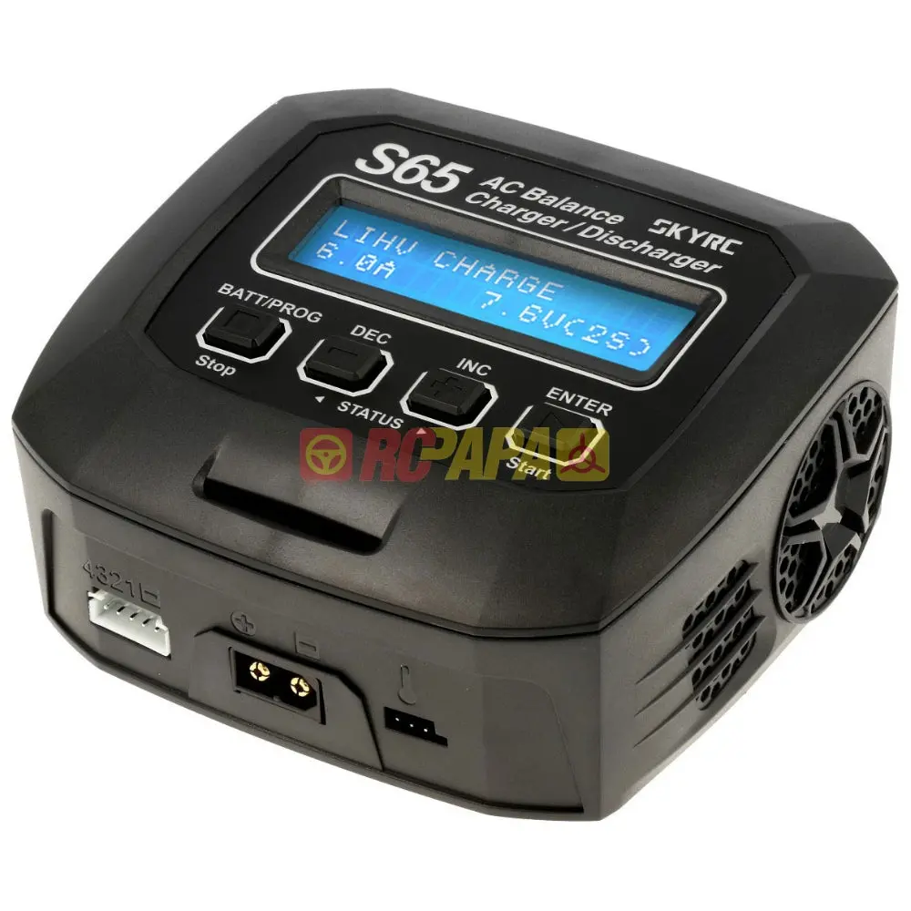 Skyrc S65 65W 6A Ac Balance Charger Discharger For 2-4S Lipo Battery 1