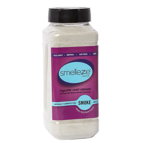 Smelleze® Natural Cigarette Smoke Smell Deodorizer Powder 1