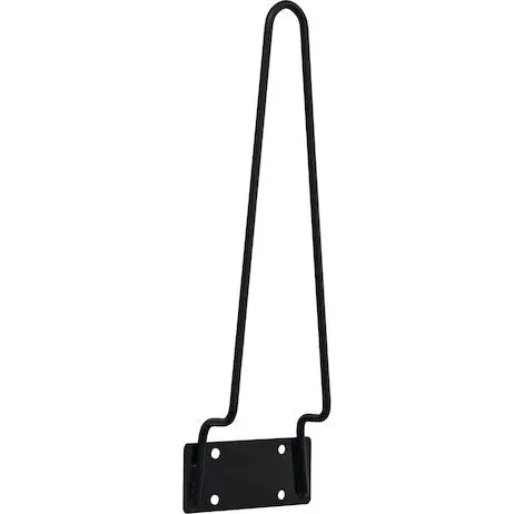 Tch10v - Vertical Mount Traffic Cone Holders Black Powder Coat 1