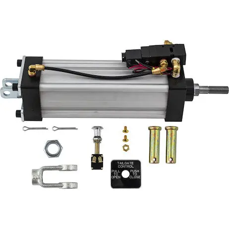 Tgc32508vksa - Tie Rod Style Cylinder-Clevis Mount-1.0 Rod X 8 Inch Stroke - Electric Solenoid 1