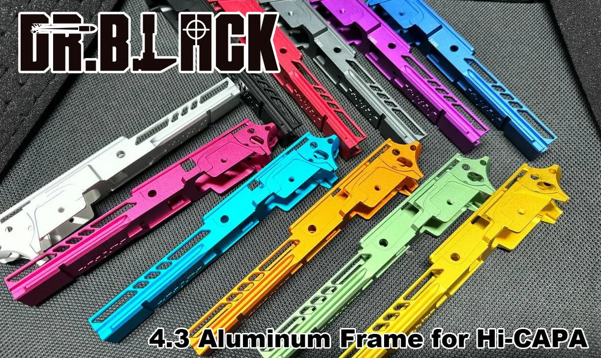 Dr. Black 4.3 Aluminum Frame – Type 3 For Hi-Capa #Tm-Hcp-Af-03 1