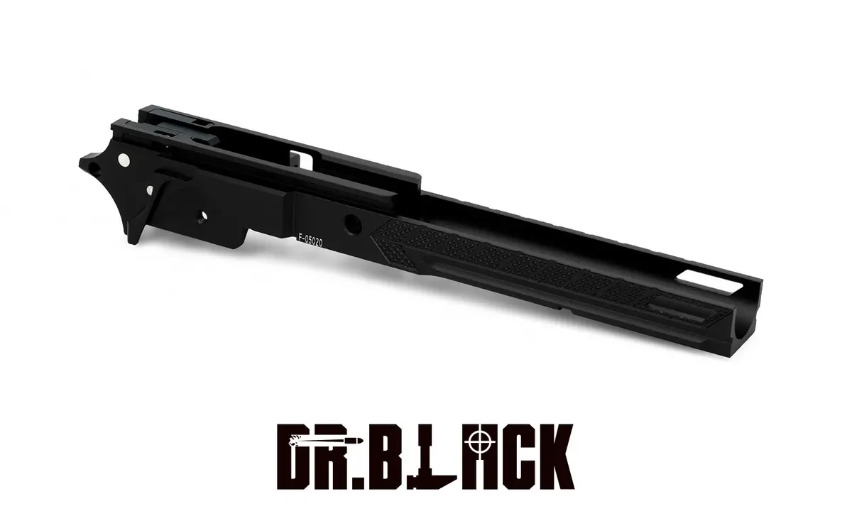 Dr. Black 5.1 Aluminum Frame – Type 5 For Hi-Capa - Black 1