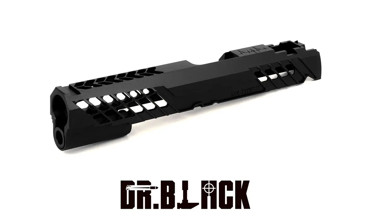 Dr.Black Type 777 Aluminum Slide For Hi-Capa 5.1 - Black 1