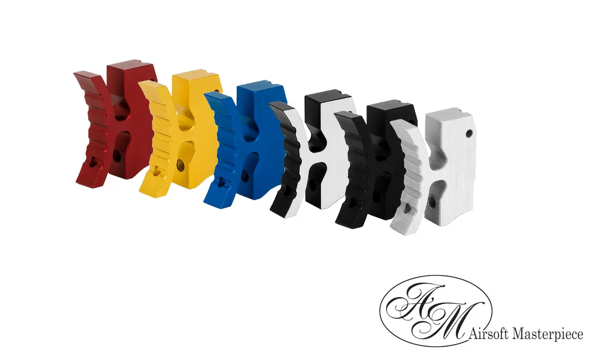Airsoft Masterpiece Aluminum Curve Trigger – Type 14 For Hi-Capa / 1911 1