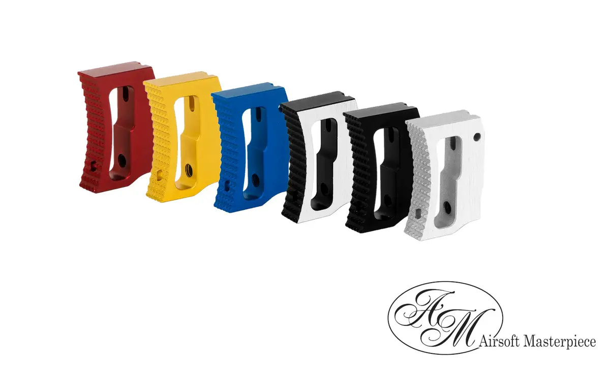 Airsoft Masterpiece Aluminum Curve Trigger – Type 16 For Hi-Capa / 1911 1