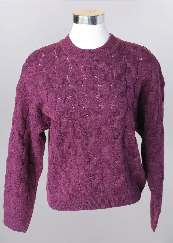 Cable Knit Sweater 1