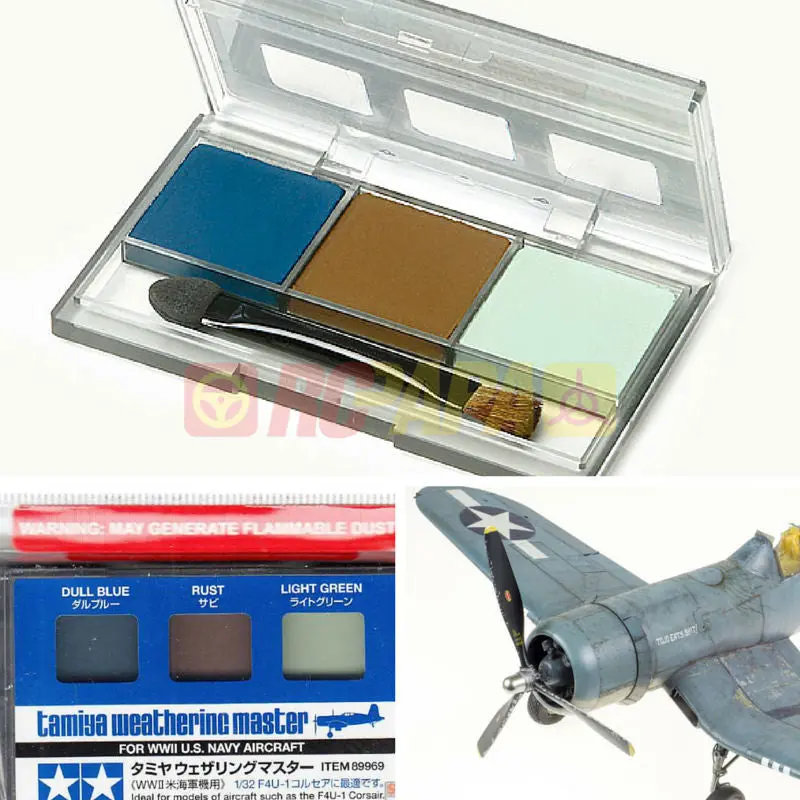 Tamiya 89969 Weathering Master Set For Wwii Us Navy Marine Aircraft 1