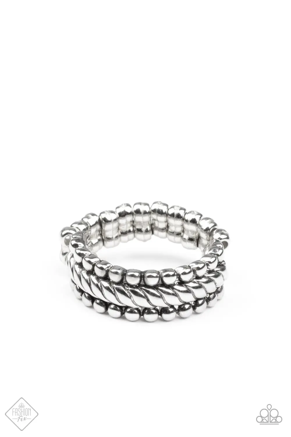 Paparazzi Tangible Texture - Silver 1