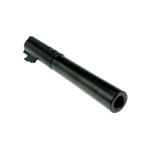 Cowcow Ob1 5.1 Ss Threaded Outer Barrel (.45 Marking) - Black For Marui Hi-Capa Series #Cct-Tmhc-012 1