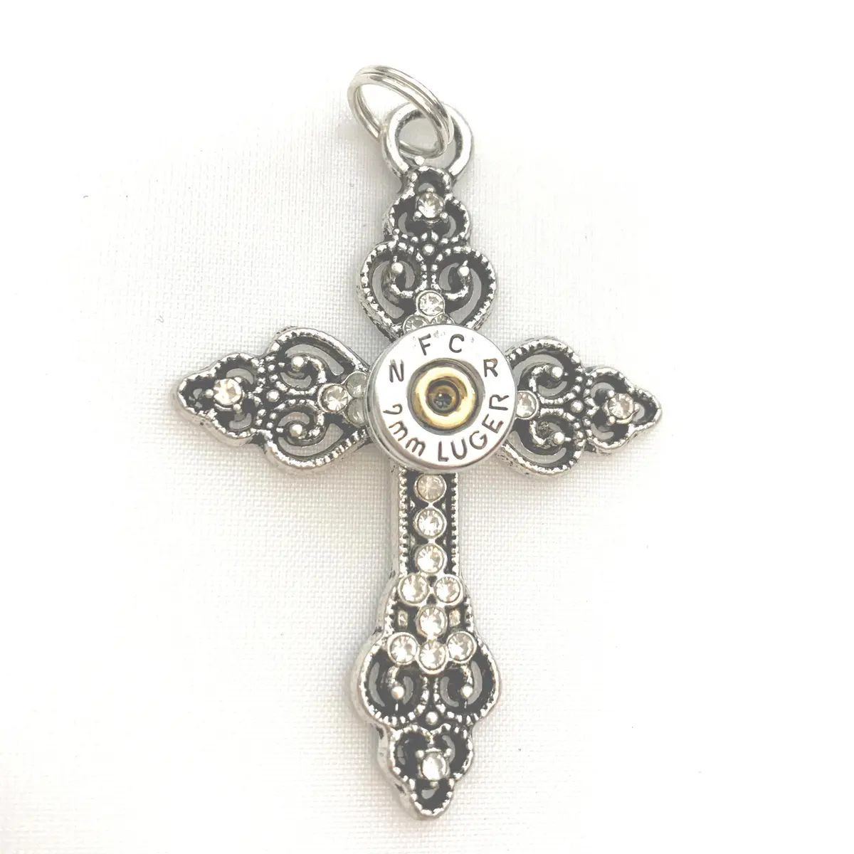 Two Protectors Cross Pendant 1