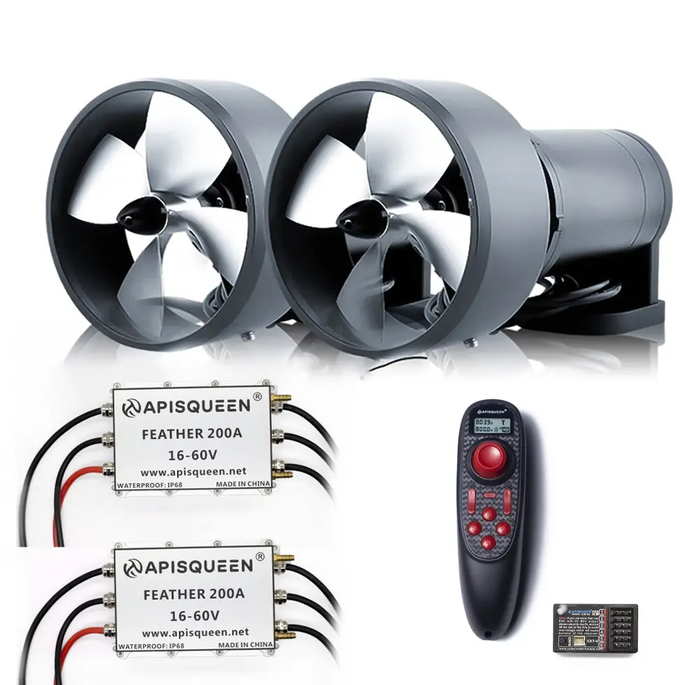 U40 3500W 40Kg Thrust  12-50V Underwater Subsea Thruster Propeller Waterproof Brushless Motor For Rc Bait Tug Boat Nest Ship Submarine 1
