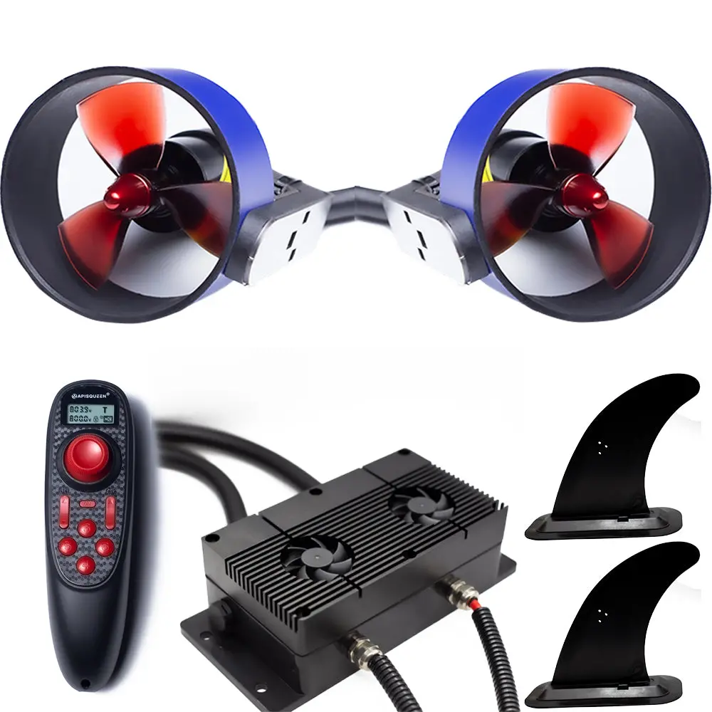 Apisqueen U5 2024Upgrade Set 12V/24V 30Lbs Thrust For Inflatable Boats/Kayaks Etc. 1