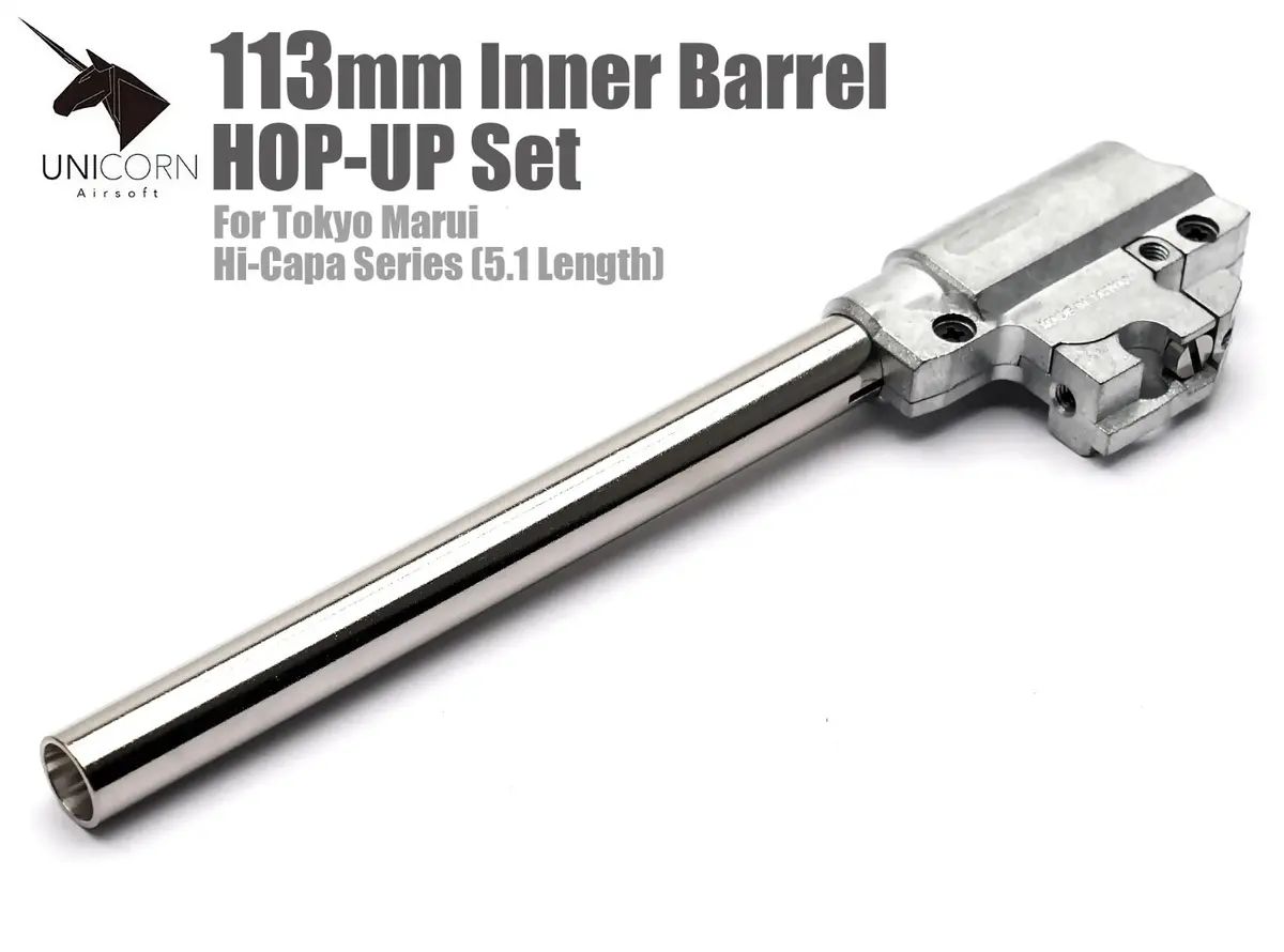 Unicorn Screw Adjustment Hop-Up Chamber Set For Marui Hi-Capa Series #Uc-Capa-113-Hu 1