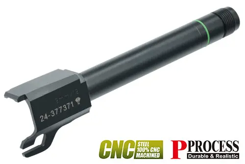 Guarder Steel Cnc Threaded Outer Barrel For Marui Usp (14Mm Negative/Black) #Usp-10(Bk) 1