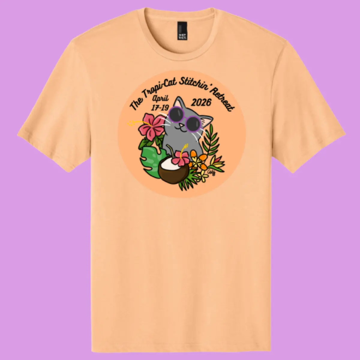 The Tropi-Cat Retreat T-Shirt 1