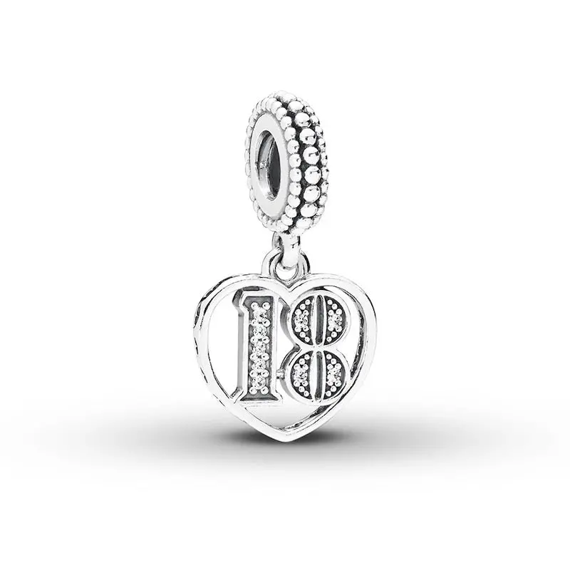 18Th Celebration Dangle Charm 1