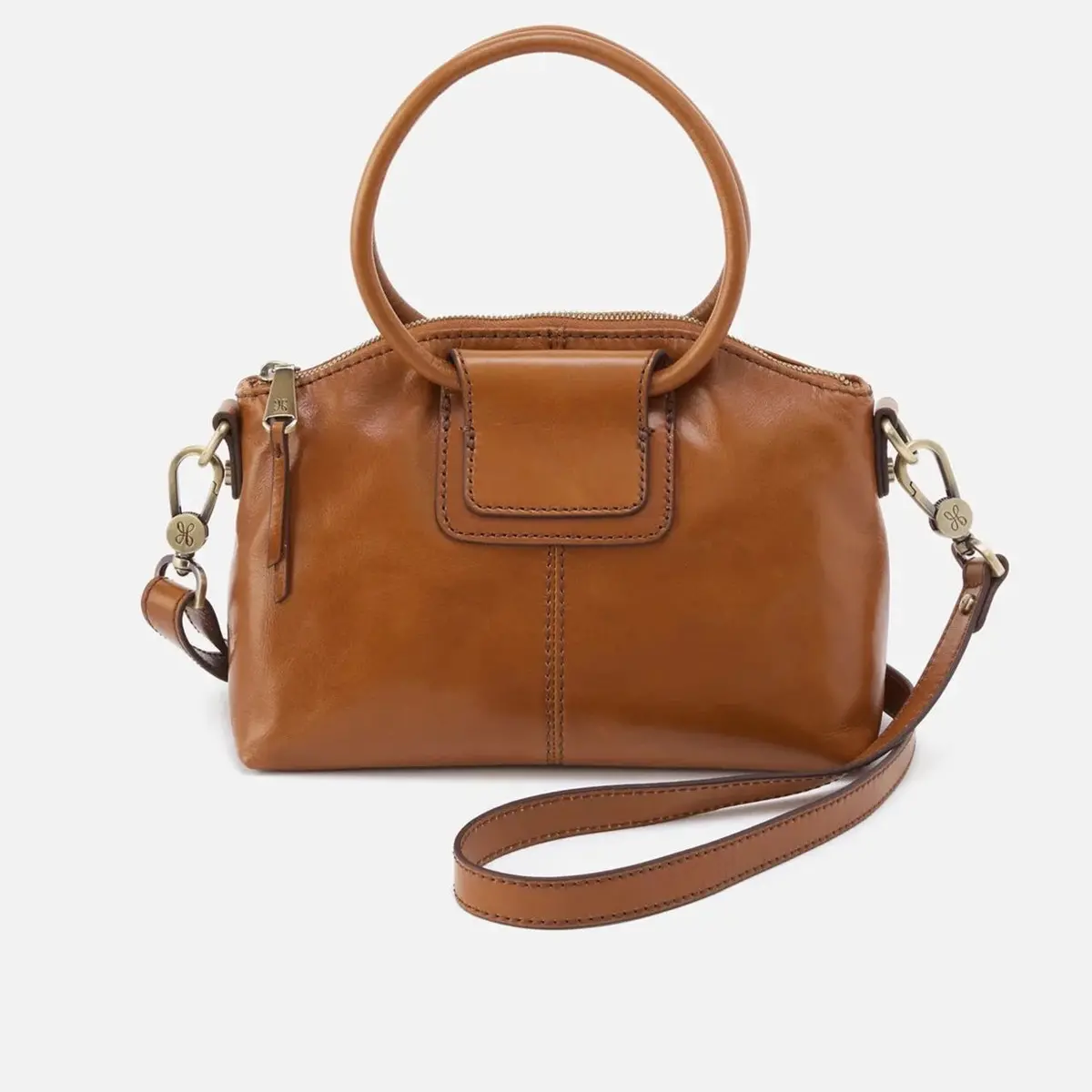 Sheila Top Zip Crossbody | Polished Leather 1