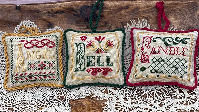 Vintage Christmas Alphabet 1 1
