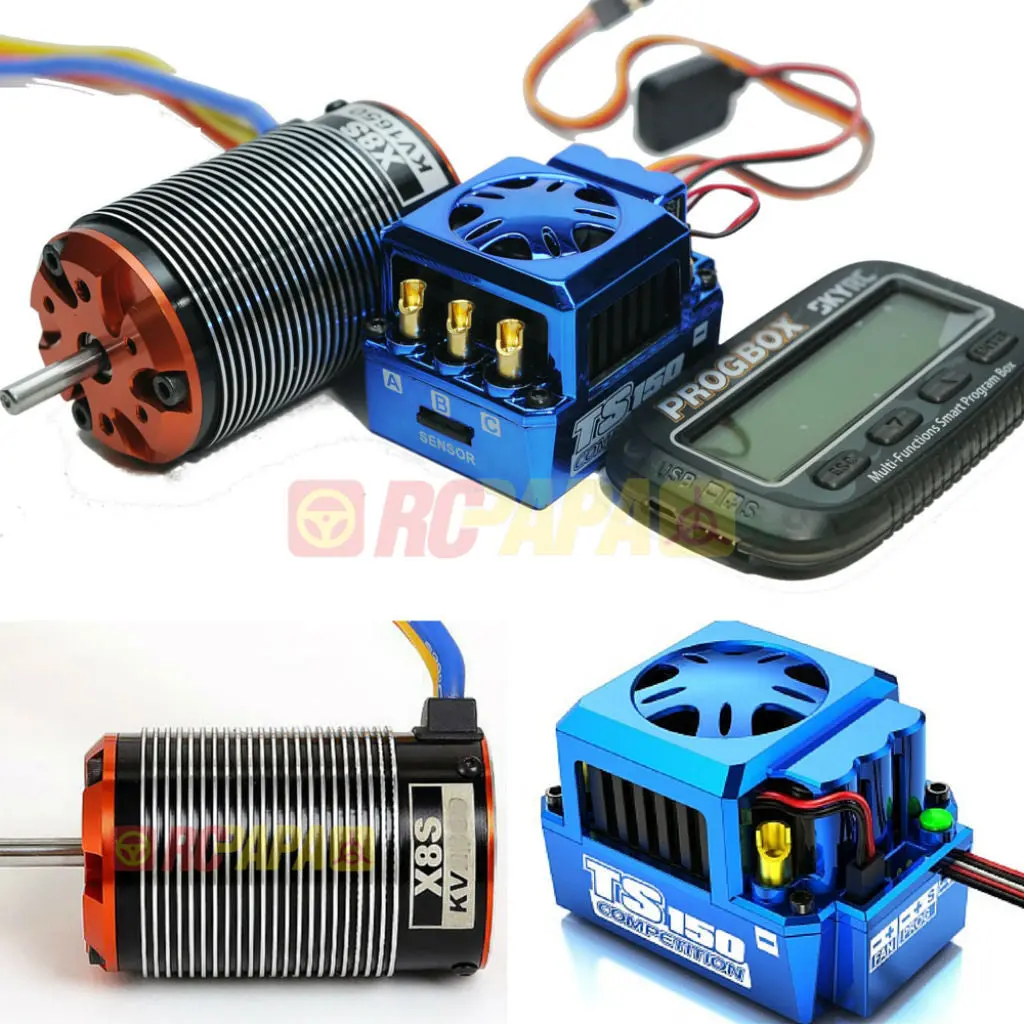 Skyrc Toro X8s Ts150 Brushless Sensored Combo For 1/8 Buggy 1