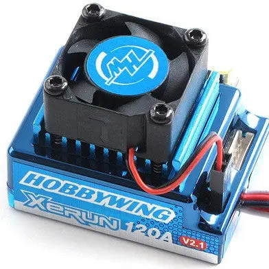Hobbywing Xerun V2.1 120A Brushless Sensored Esc For 1/10 1/12 Rc 1