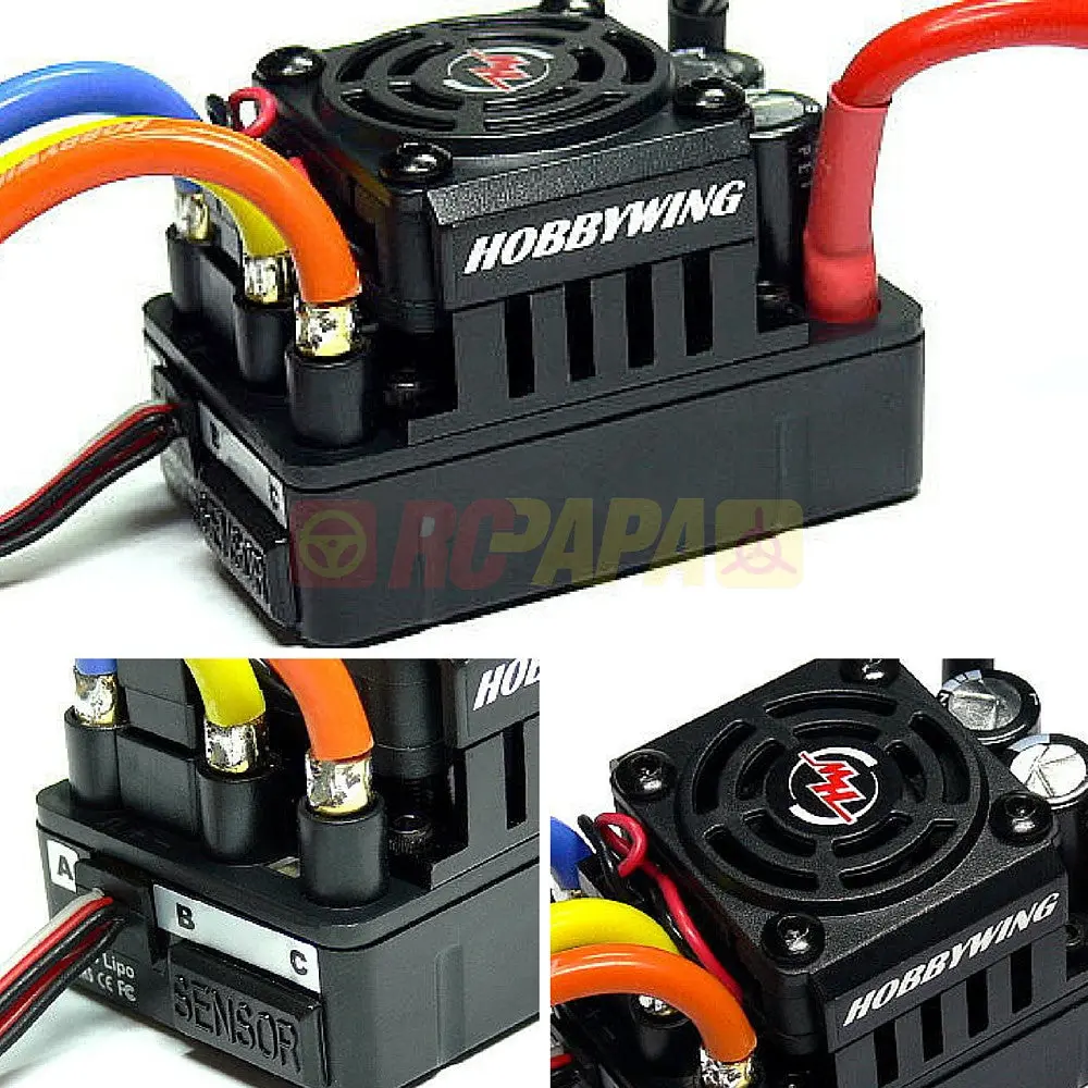 Hobbywing Xerun Sct Pro 120A Brushless Sensored Esc For 1/10 Short Course Rc 1