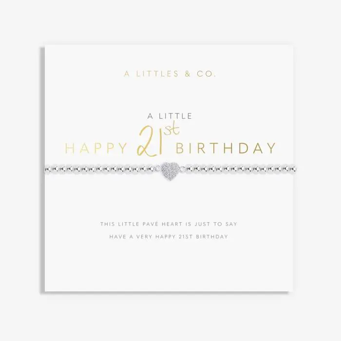 A Little "Happy 21St" Bracelet 1
