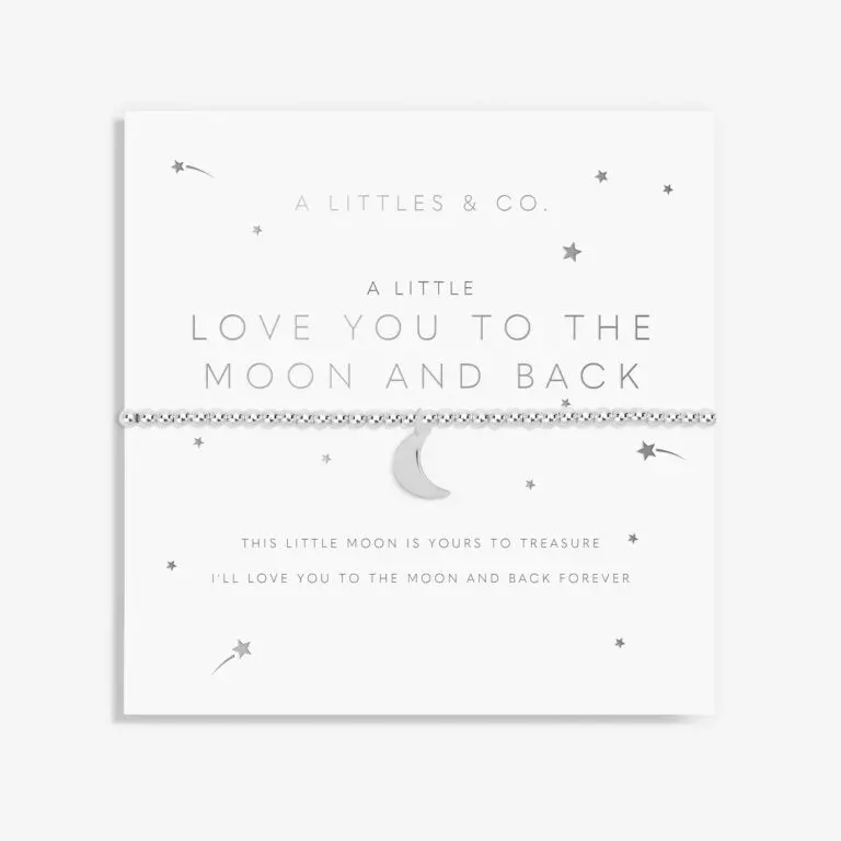 Kid's A Little "Love You To The Moon And Back" Bracelet 1