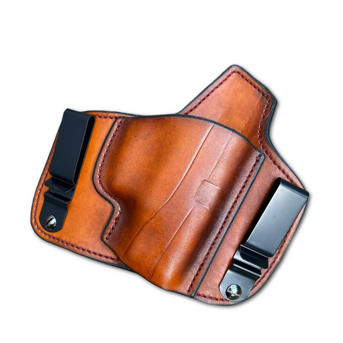 Alexandra Inside-The-Waistband, Tuckable Leather Holster 1