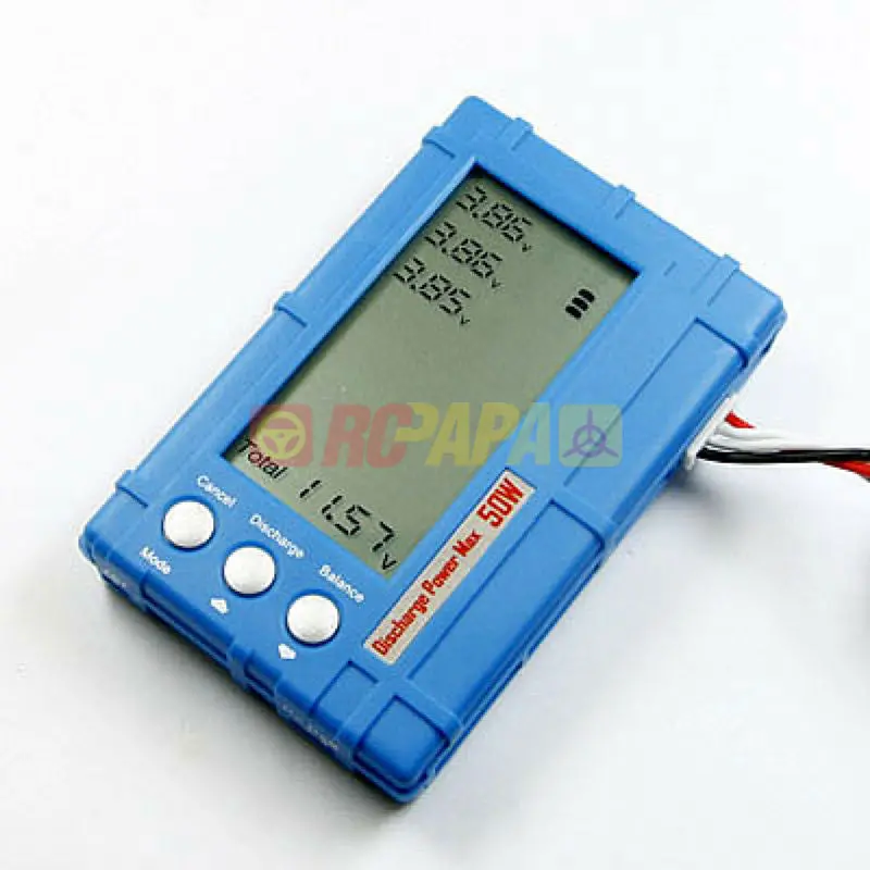 Aok 50W 3In1 Battery Balancer / Discharger / Voltage Tester 1