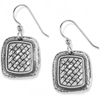 Ferrara Artisan Square French Wire Earrings 1