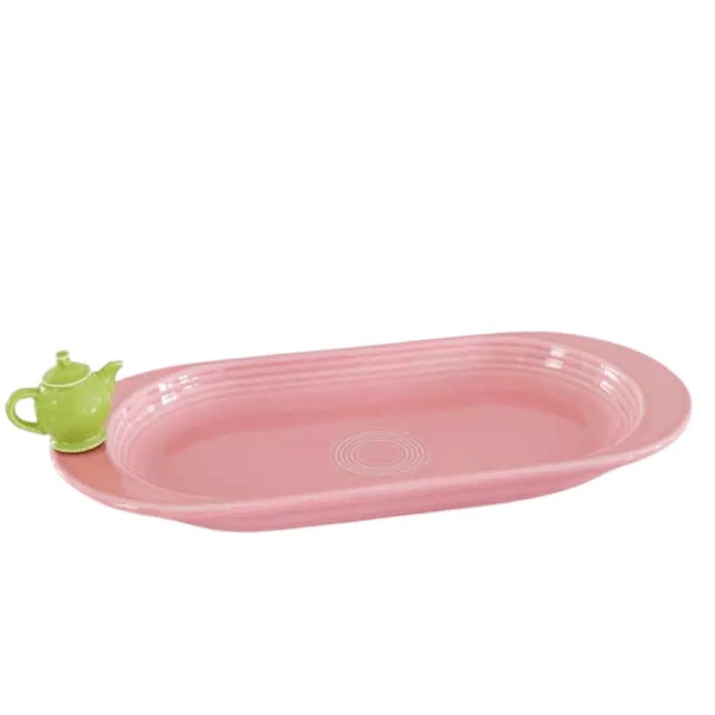 Fiesta Bread Tray With Teapot Mini 1