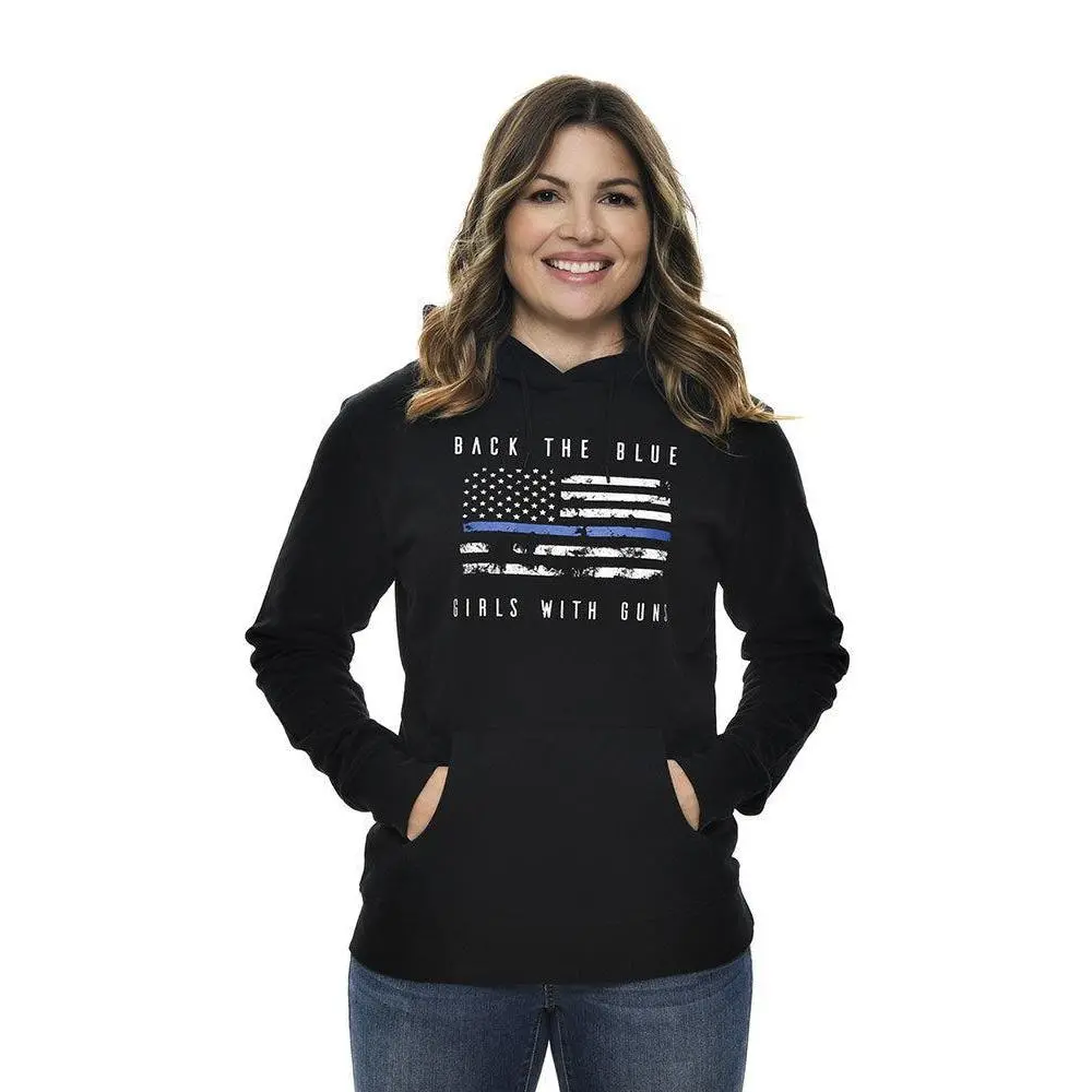 Back The Blue Hoodie 1