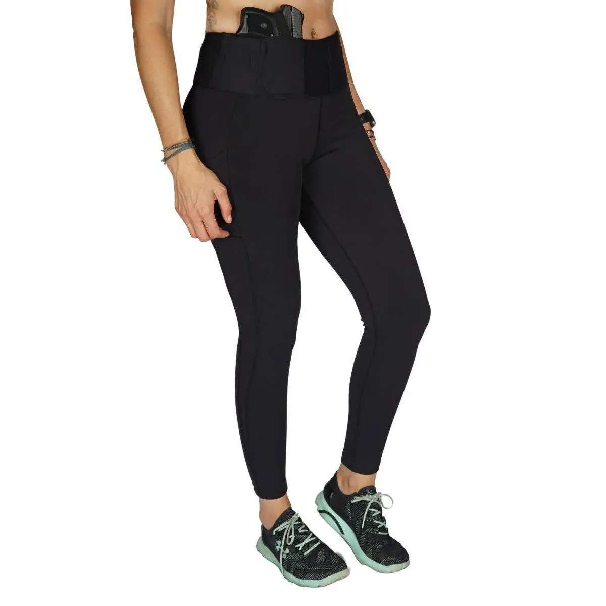 Eclipse Concealed Carry Legging | Black 1