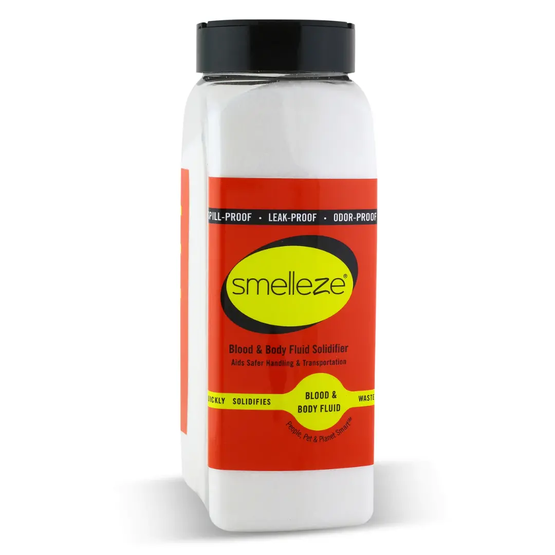 Smelleze® Blood & Body Fluid Spill Clean Up Absorbent & Deodorizer 1