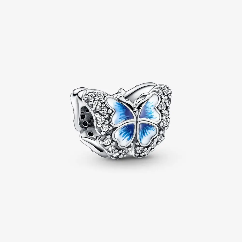 Blue Butterfly Sparkling Charm 1