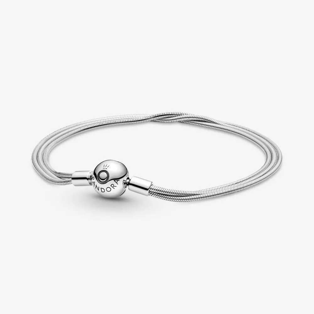 Pandora Moments Multi Snake Chain Bracelet 1