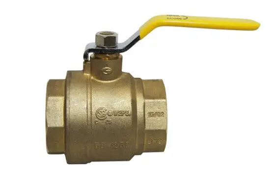 1/2" Brass Ball Valve - Usa0509101 1