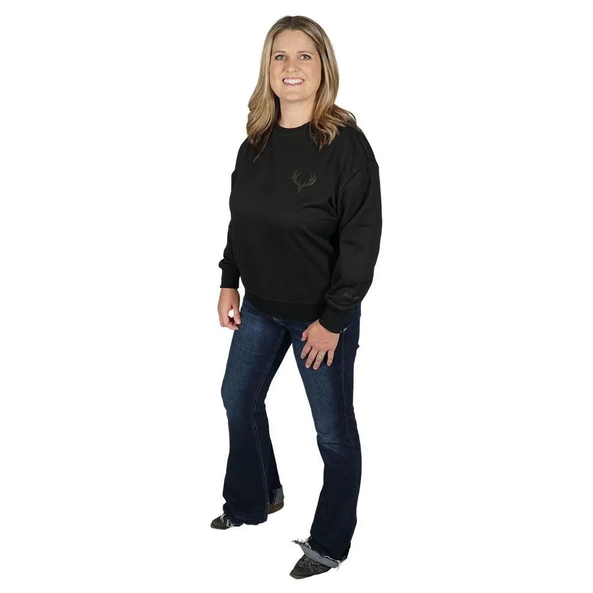 Buck Skull Crewneck 1