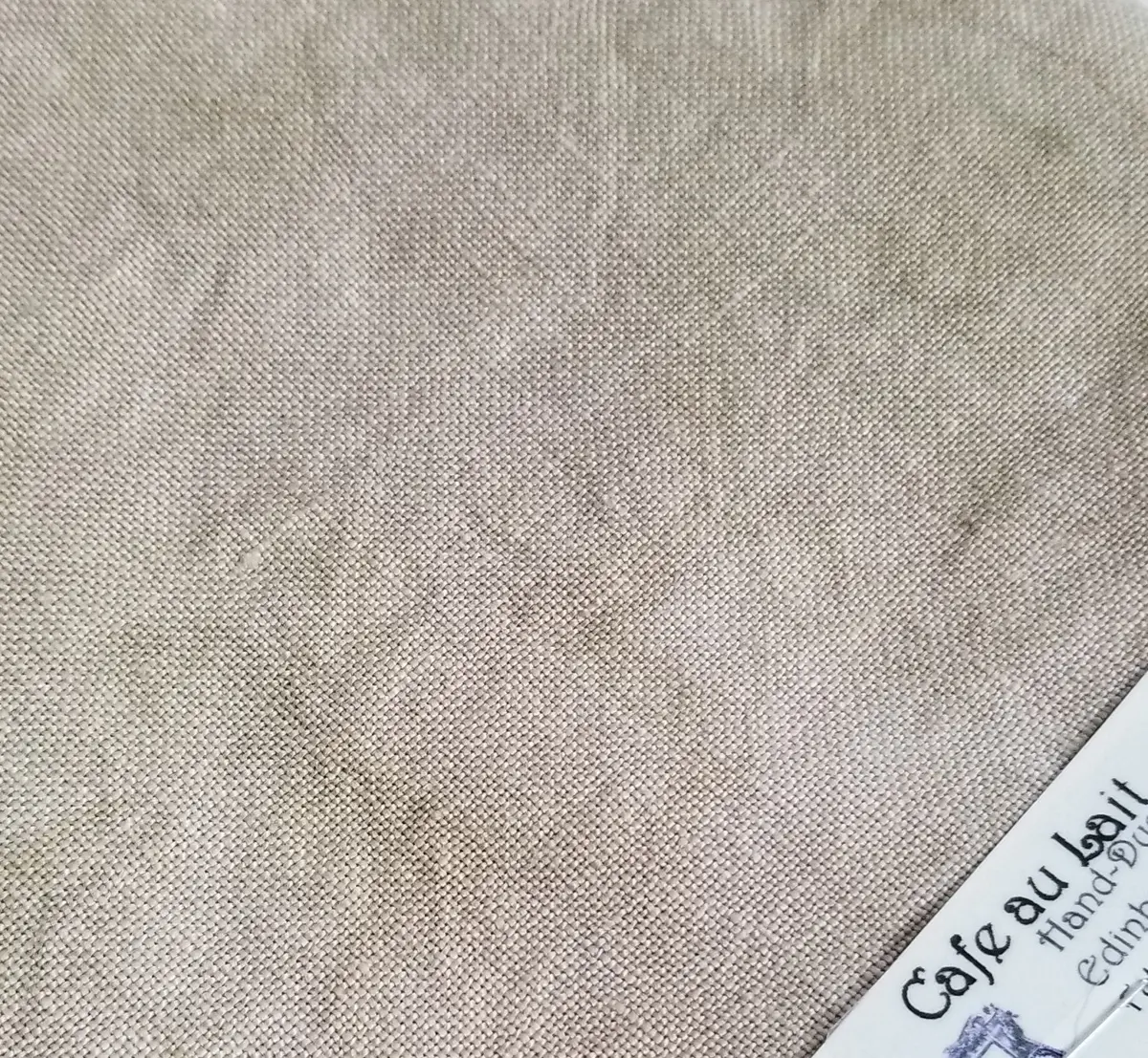 40 Count Cafe Au Lait Linen 1