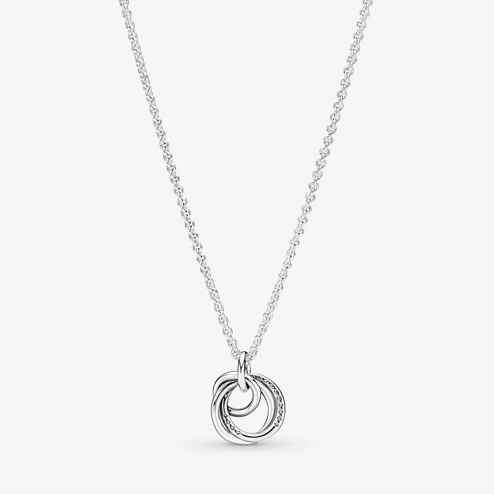 Family Always Encircled Pendant Necklace 1