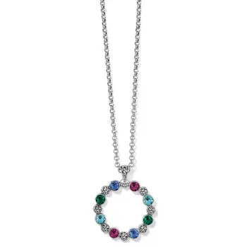 Elora Gems Circle Necklace 1