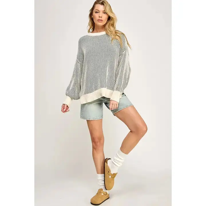 Super Soft Striped Sweater 1