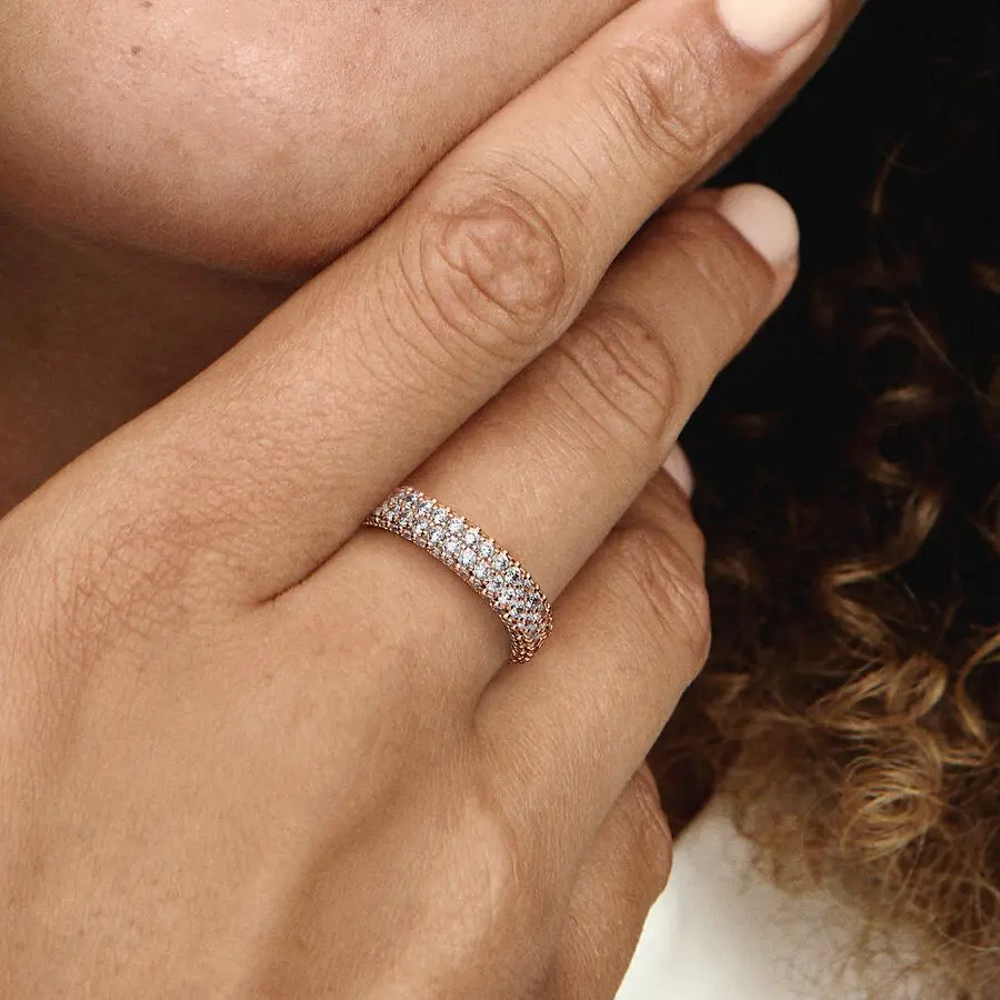 Pandora Timeless Pavé Double-Row Ring 2