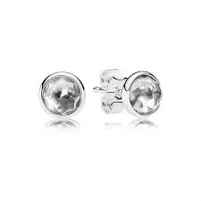 April Droplets Stud Crystal Earrings 1
