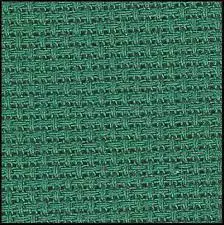 11 Count Christmas Green Damask Aida 1