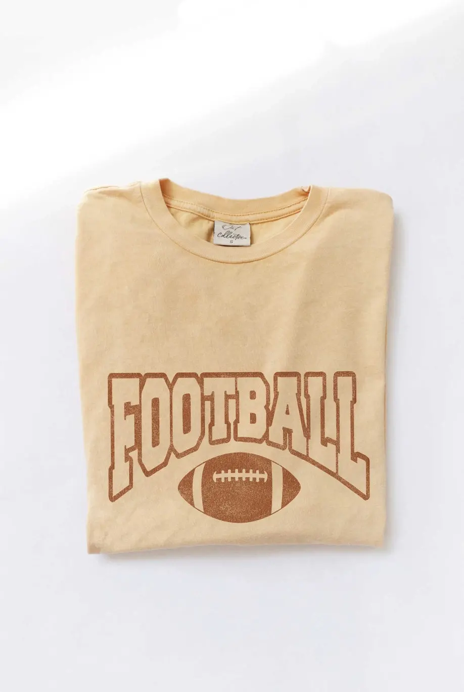 Football Mineral Washed Graphic Top 1