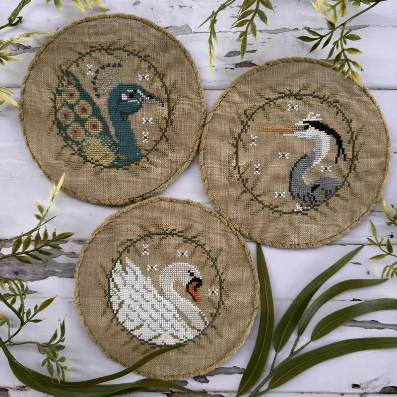Elegant Birds Trio 1